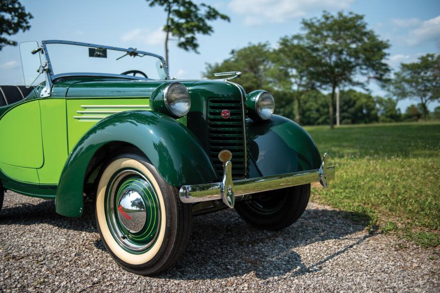 Детали экстерьера American Bantam Model 60 Roadster 1938 года  (фото 24 из 24)